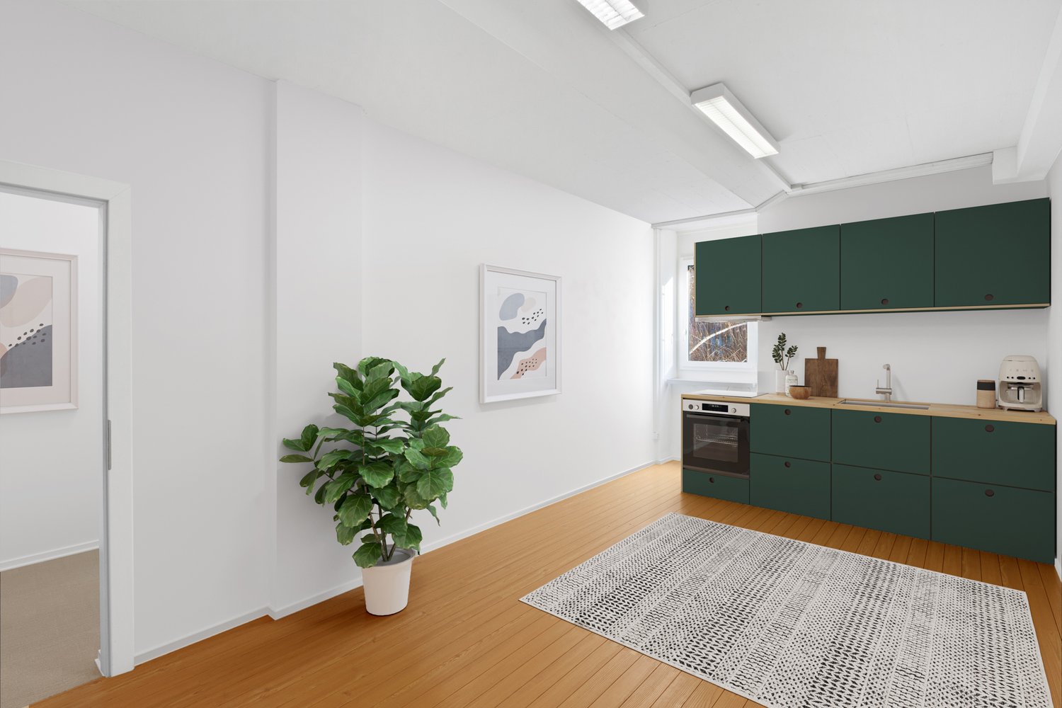 462m² office