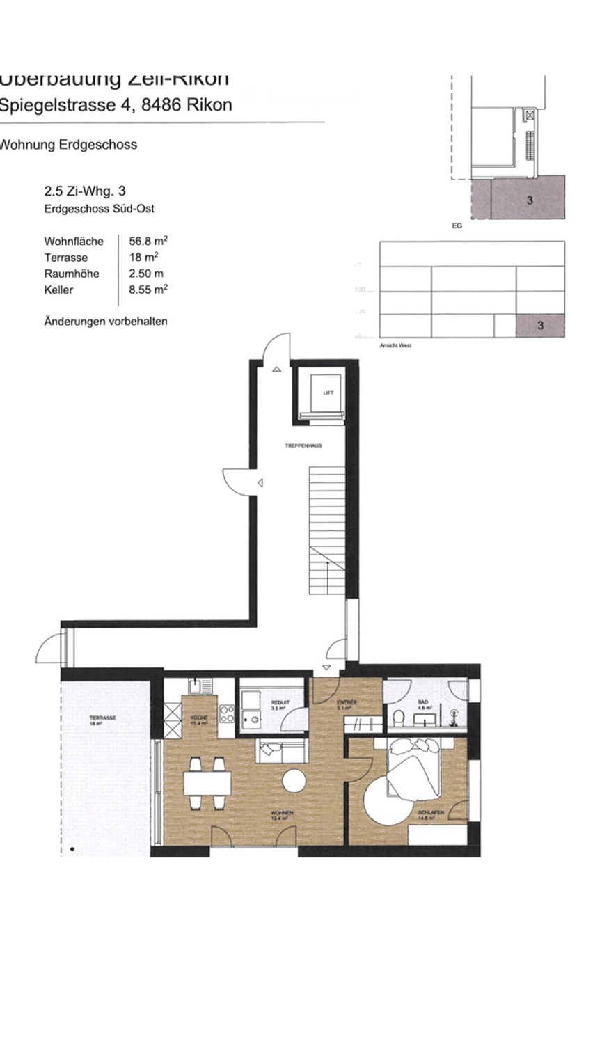 Appartamento di 2 ½ locali