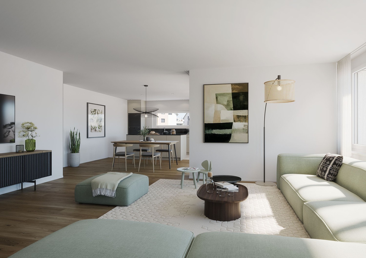 2 ½ pièces appartement