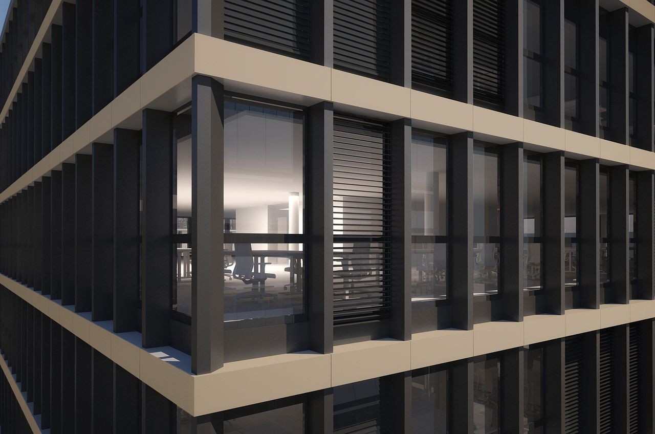 368m² office