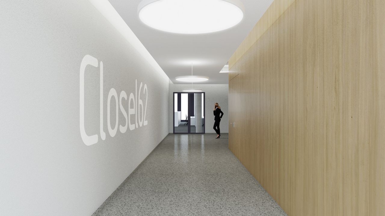 368m² office