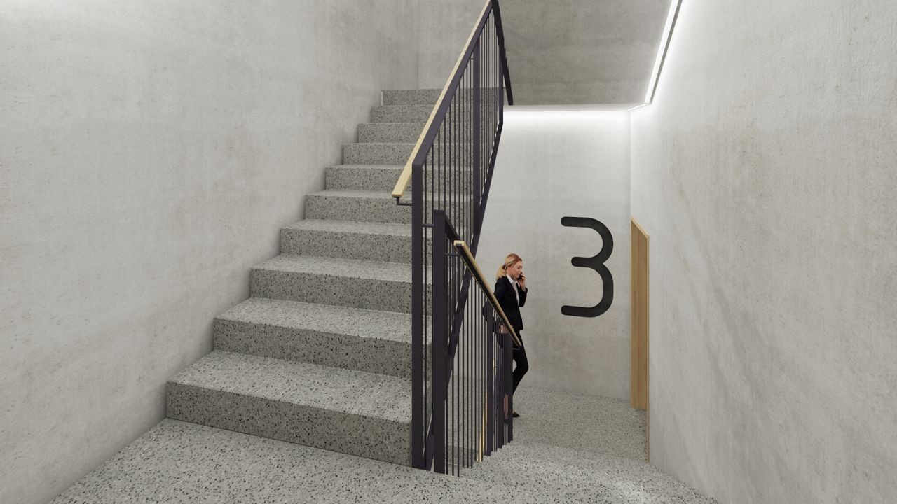 368m² office