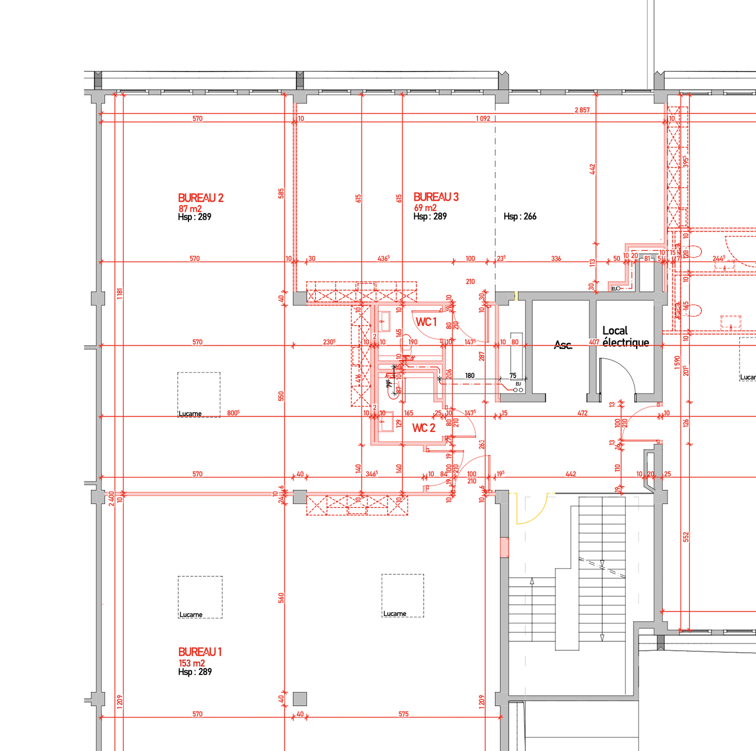 69m² ufficio