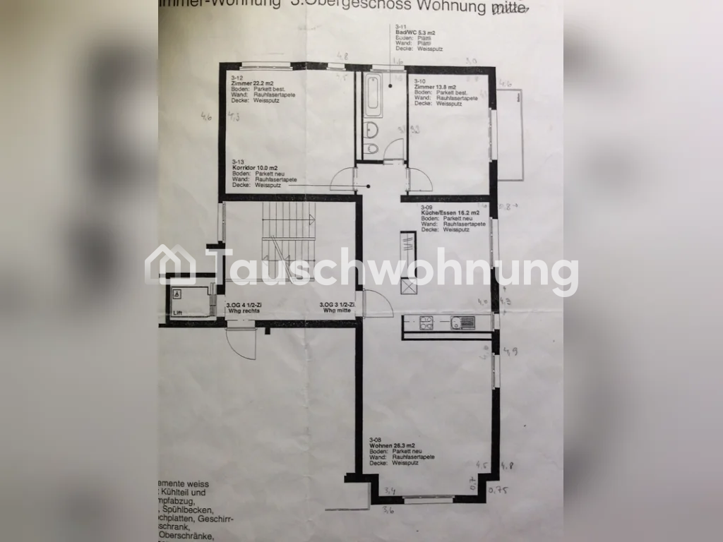 3 ½ rooms apartment