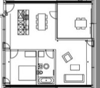 appartamento di 2 ½ locali