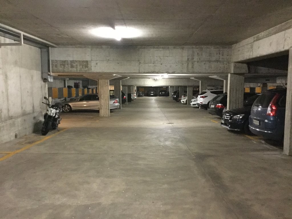 Covered bike parking