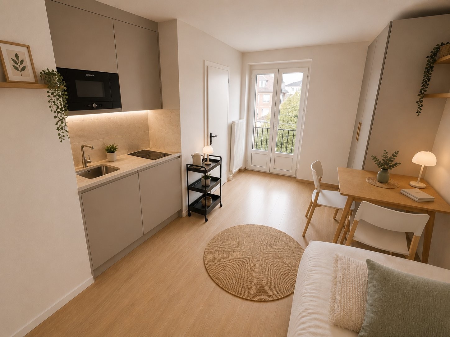 1 ½ Zimmer Wohnung