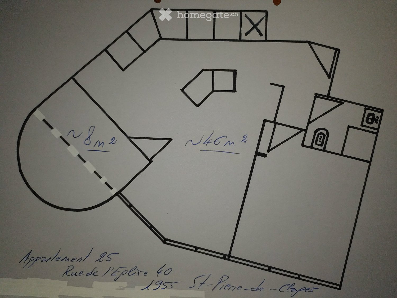 2-Zimmer-Wohnung