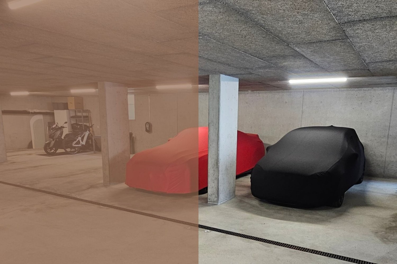 Place de parc souterrain