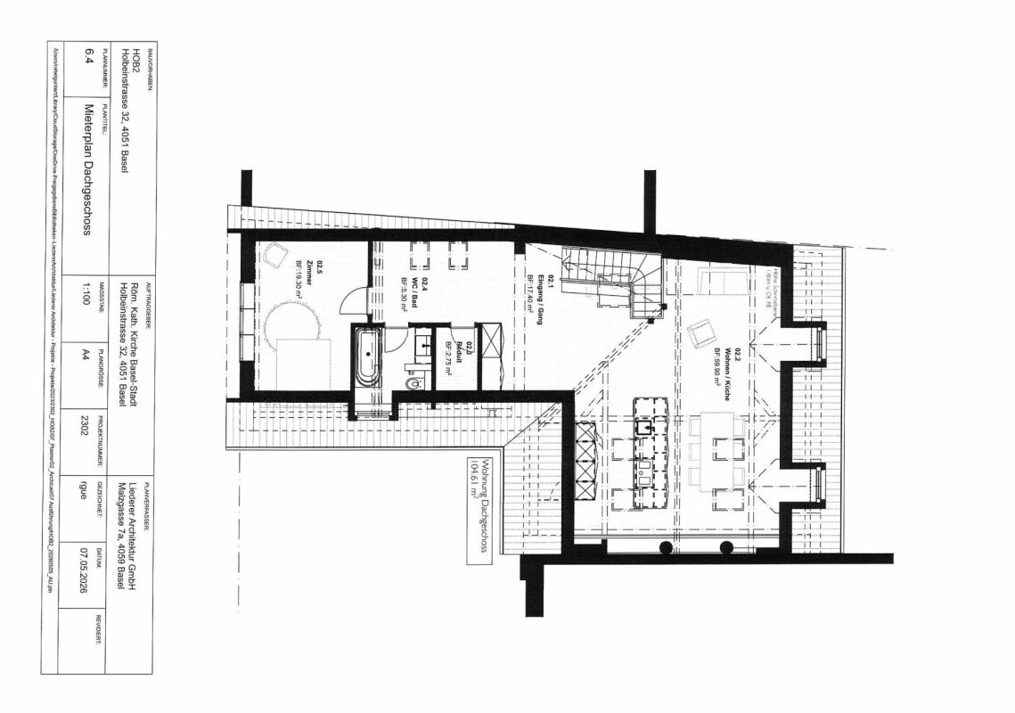 2 ½ rooms apartment