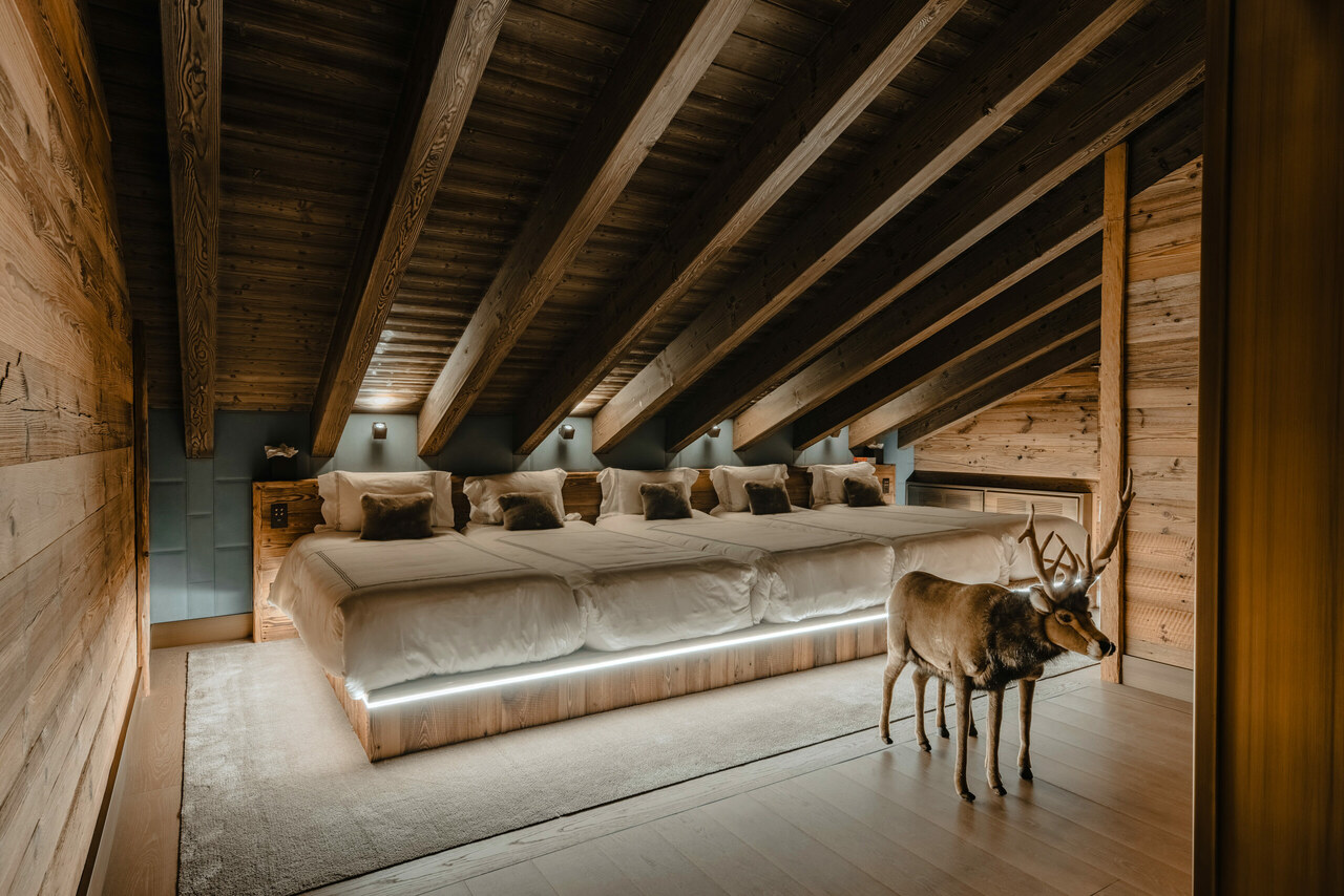 18 rooms chalet