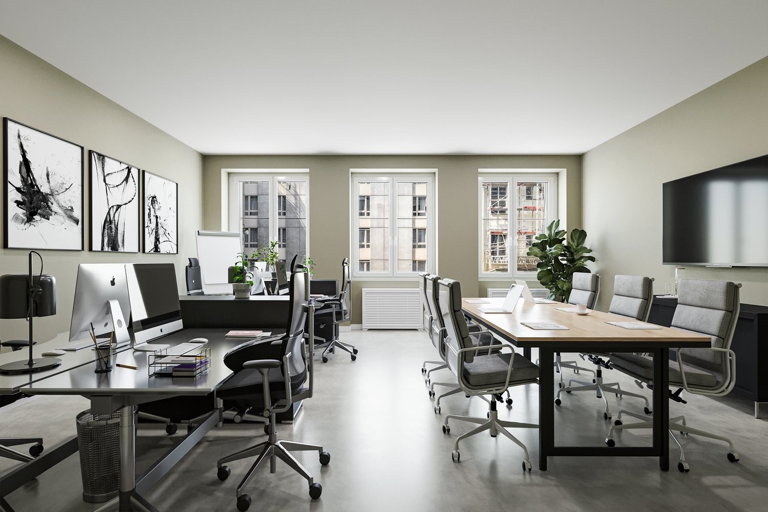 81m² office