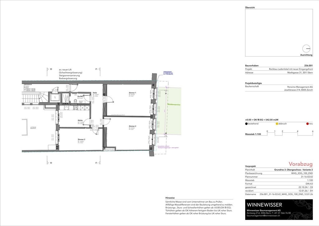 96m² practice