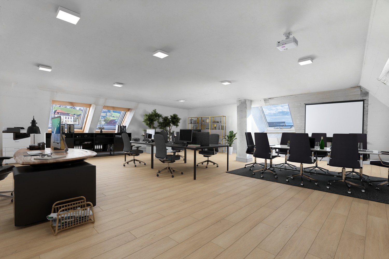 145m² office