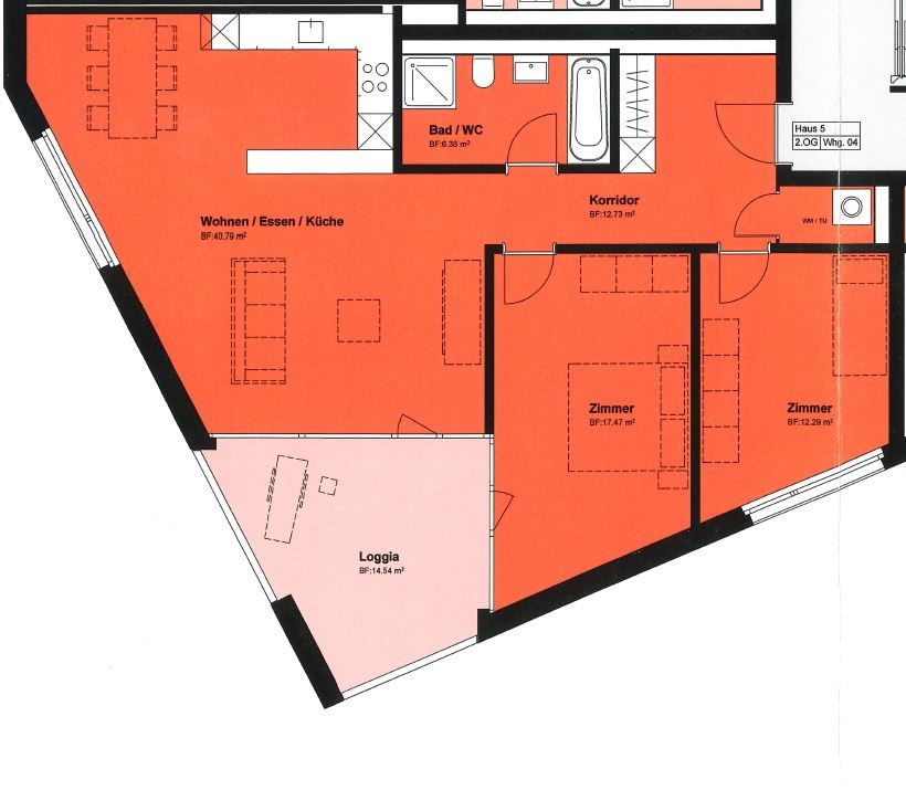 Appartamento di 3 ½ locali