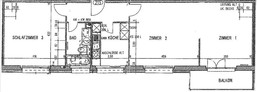 2 ½ rooms apartment