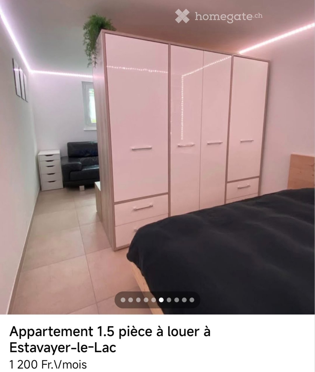 1 ½ rooms apartment