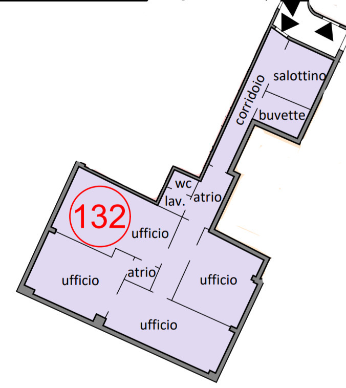 120m² office