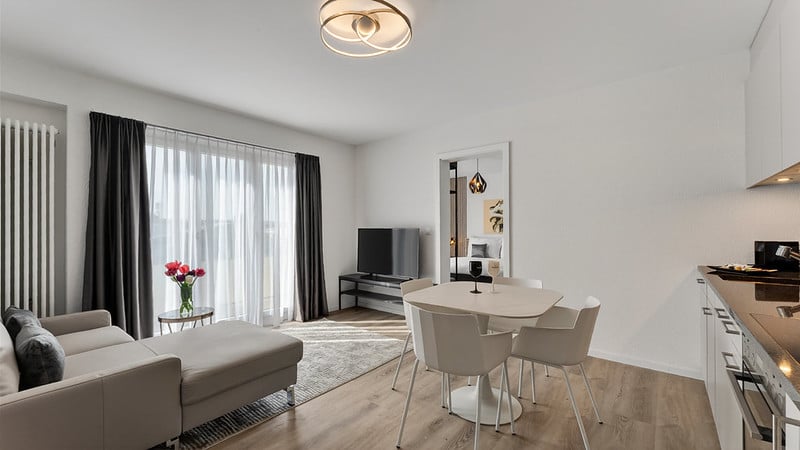 2 Zimmer möblierte Wohnung