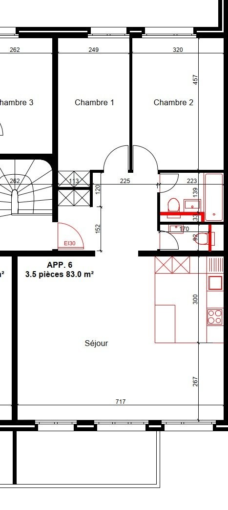 Appartamento 3 ½ locali