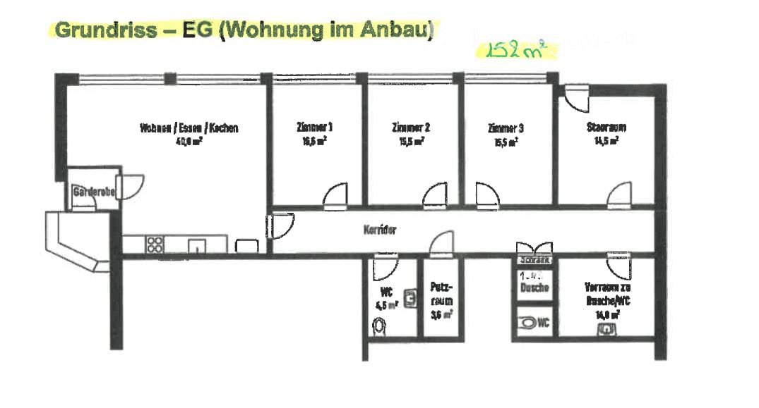 5 ½ rooms apartment