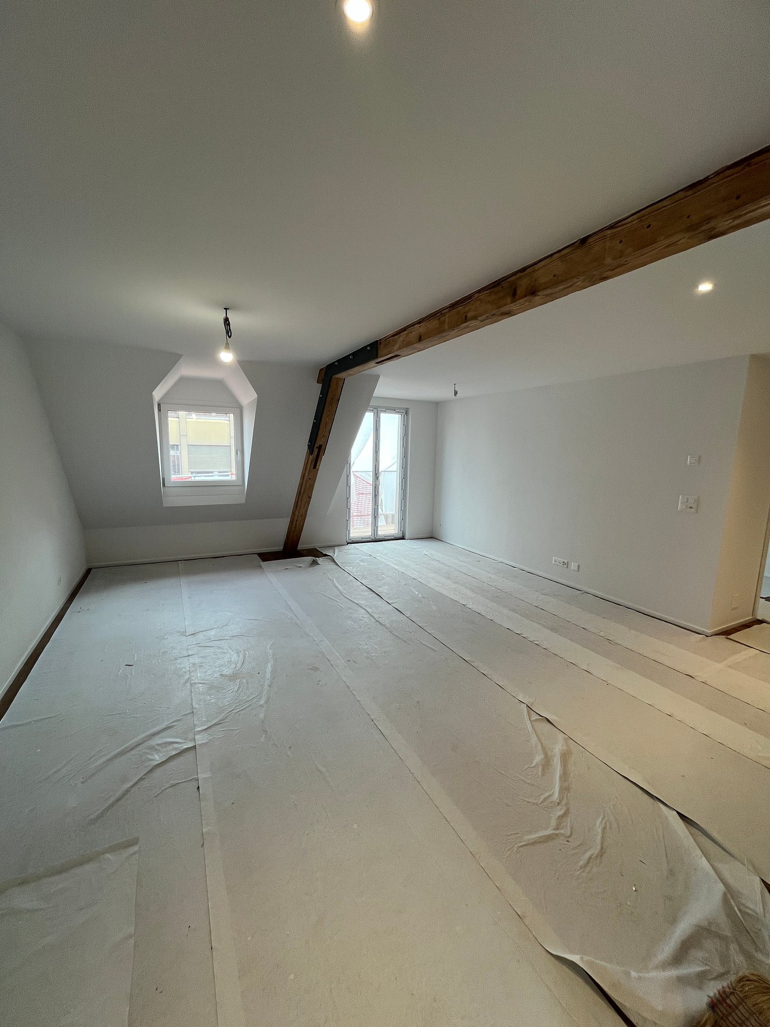 4 rooms roof flat