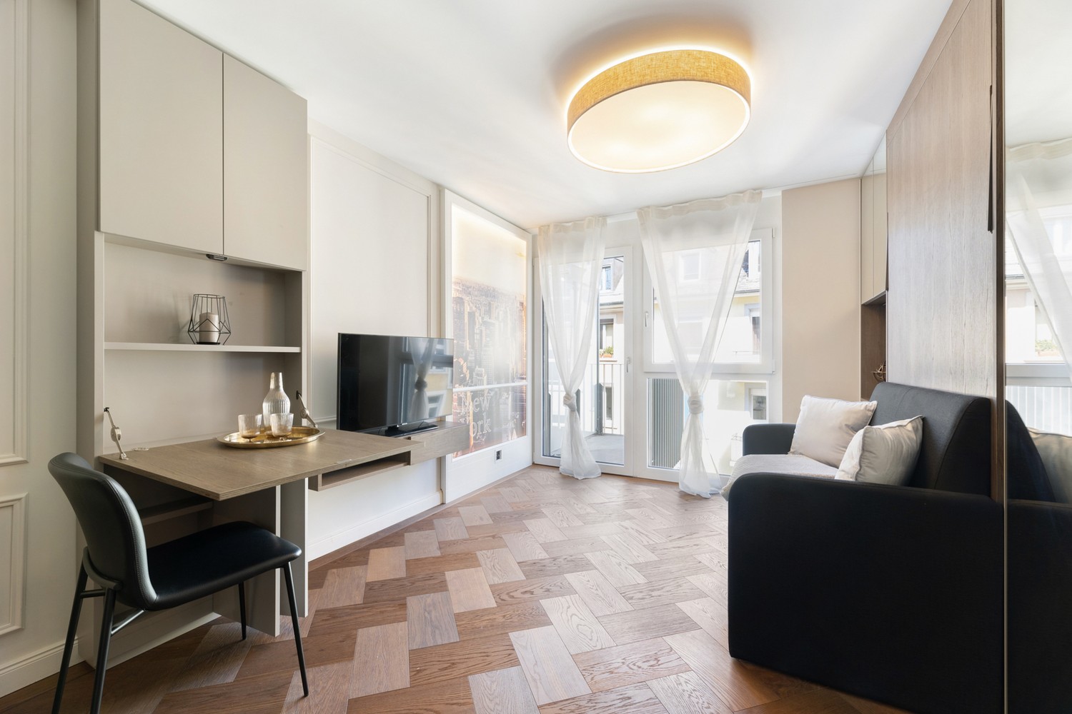 1 ½ pièces appartement meublé