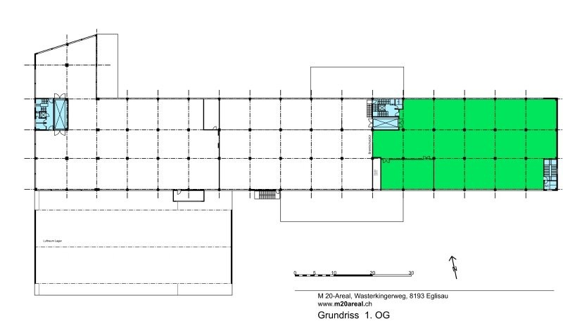 500m² commercial