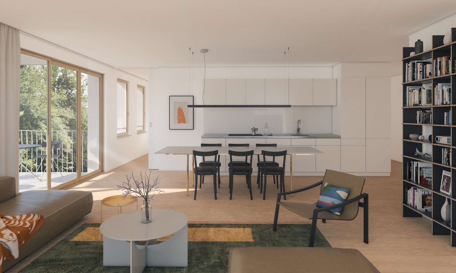3 ½ pièces appartement