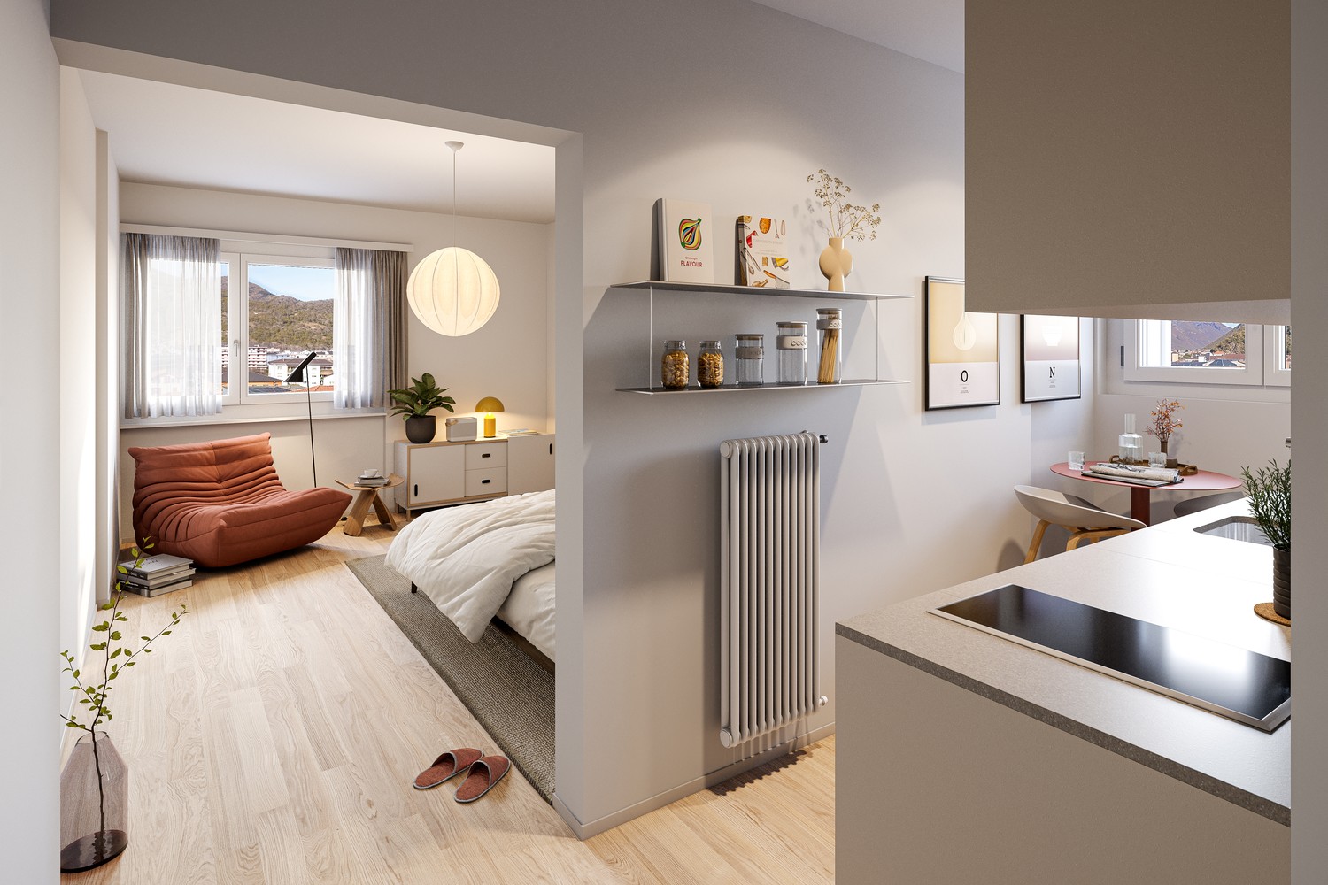 1-Zimmer-Wohnung
