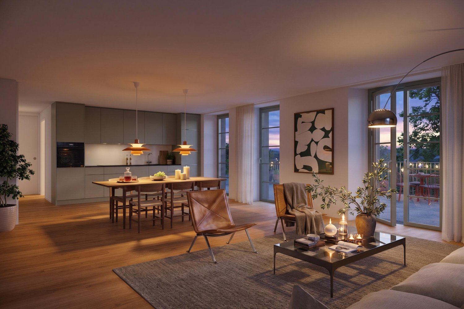 Appartement de 3 ½ pièces