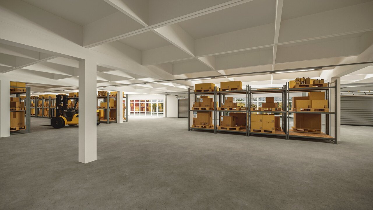 880m² officina