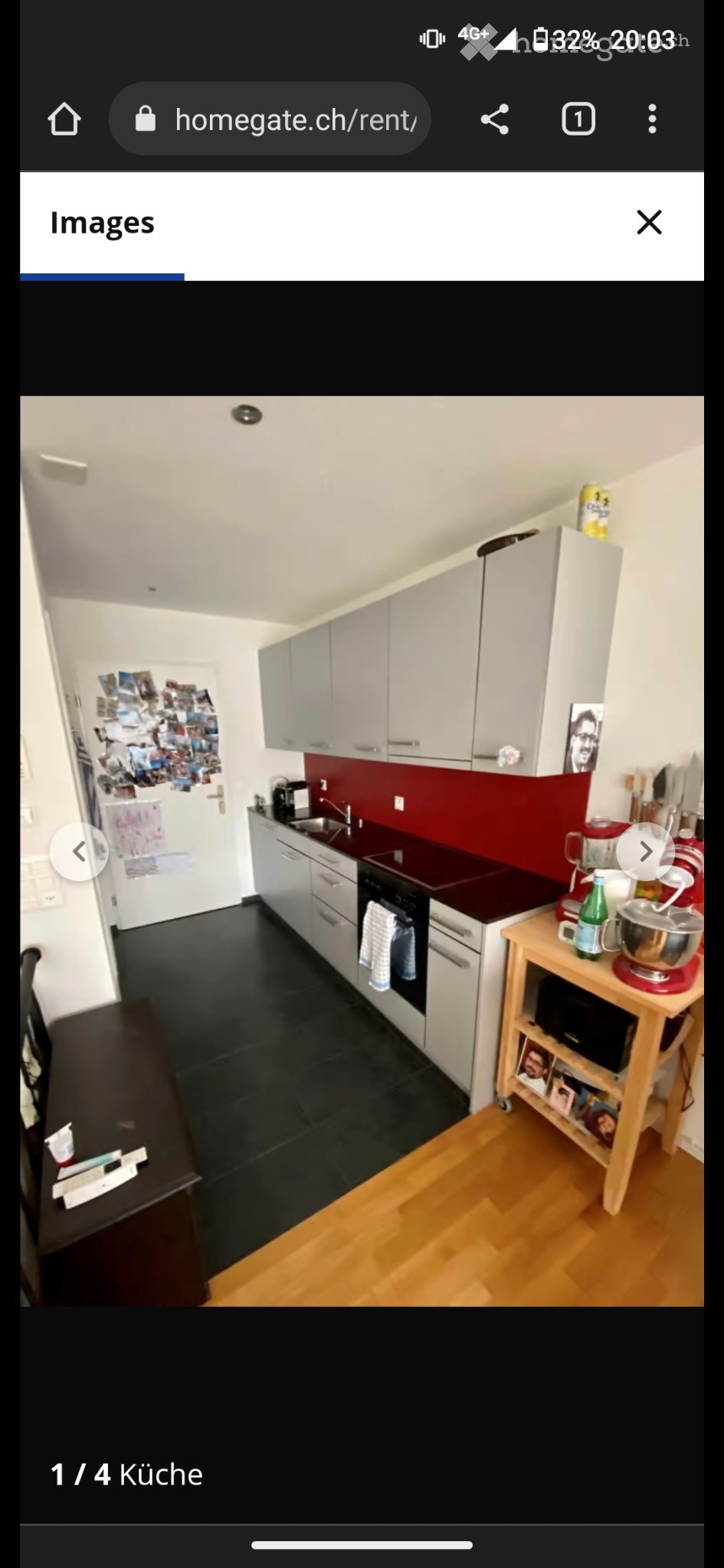 Appartement de 1 ½ pièces