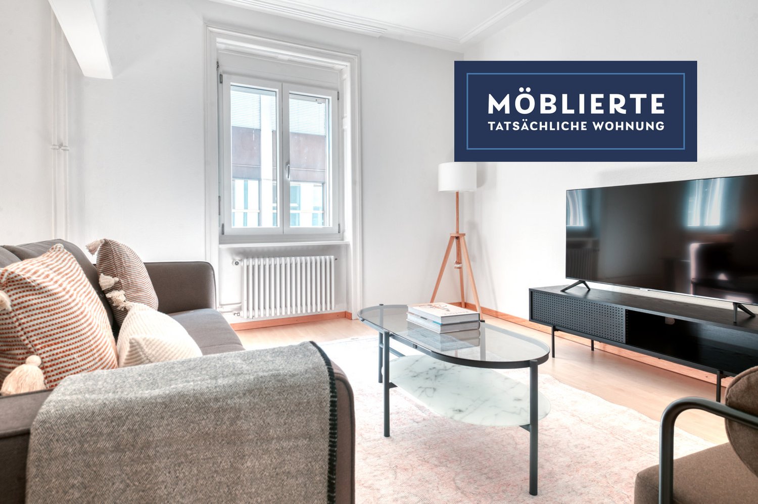 2 ½ rooms furnished flat