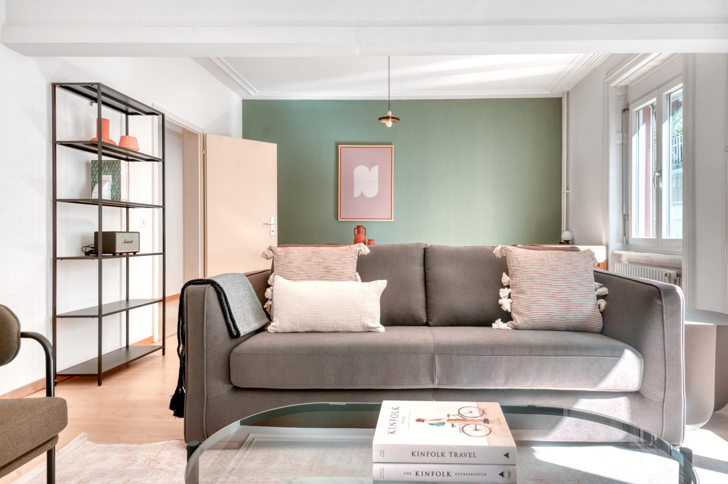 2 ½ rooms furnished flat