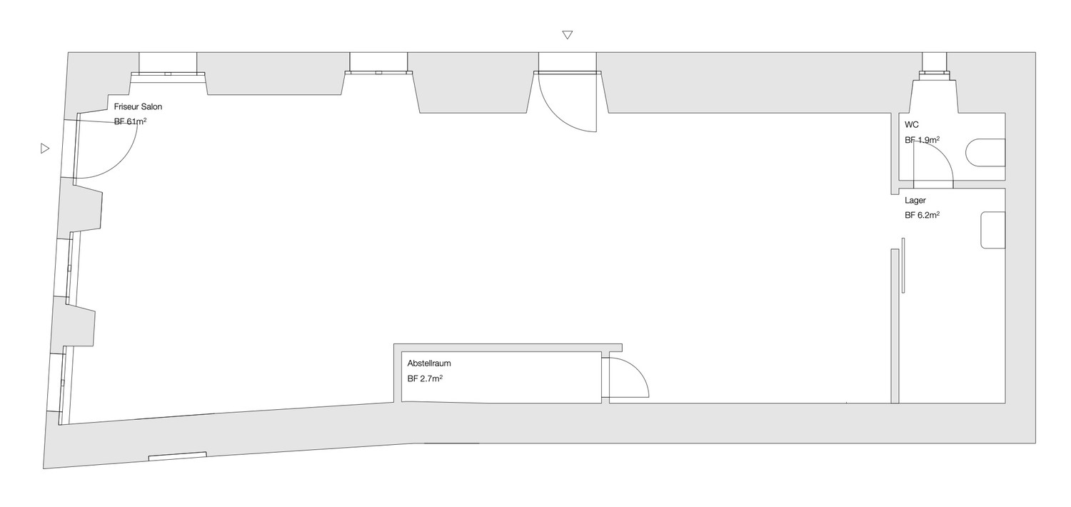 72m² commerciale