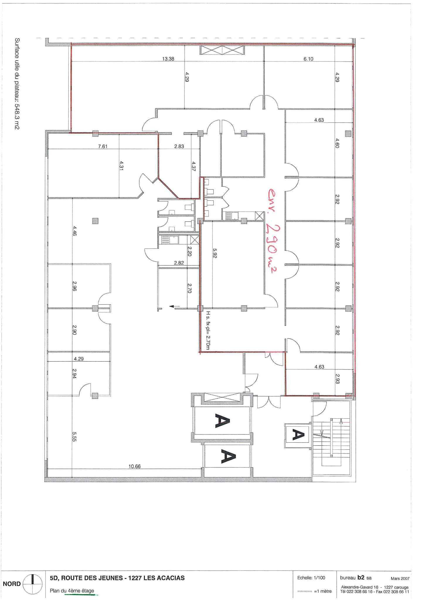290m² Büro
