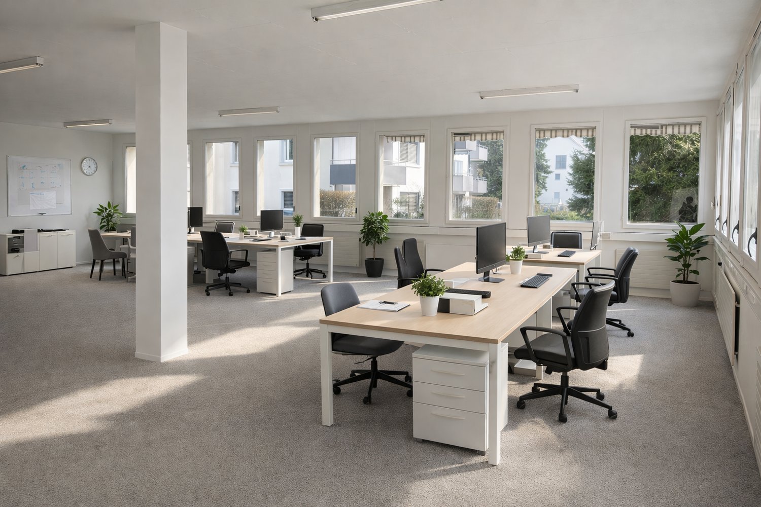 140m² office