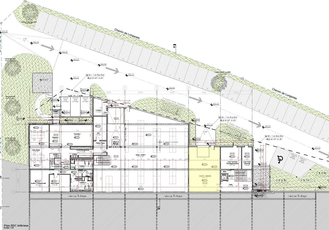 2365m² industrial object