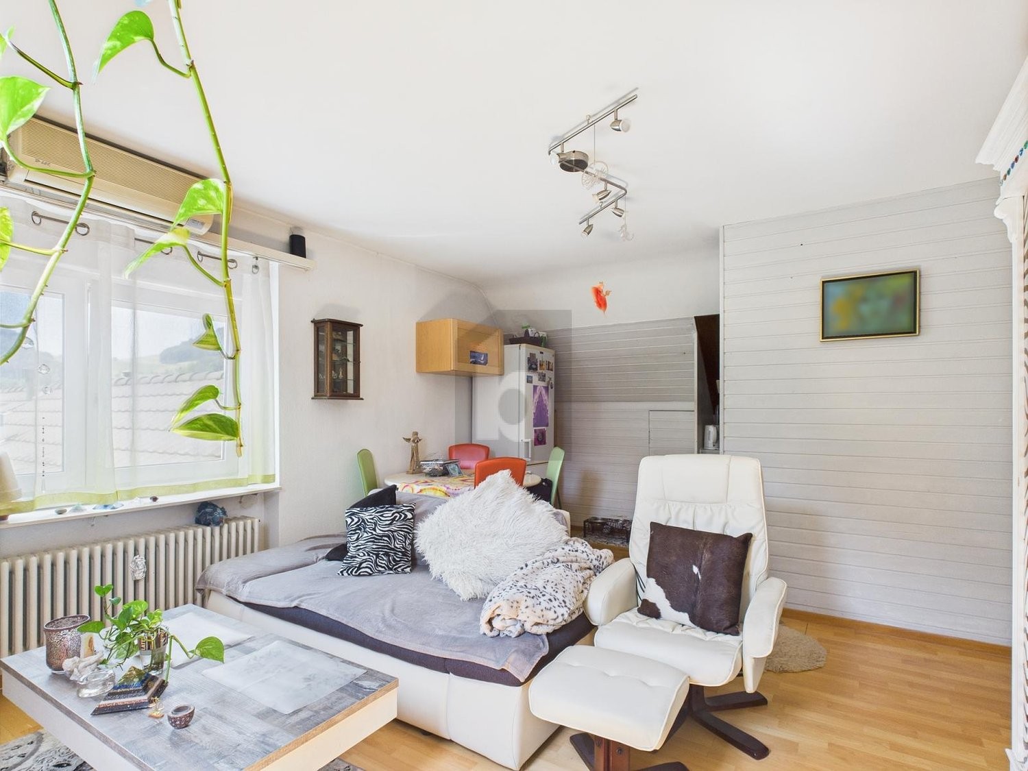 Appartement sous les combles de 3 pièces