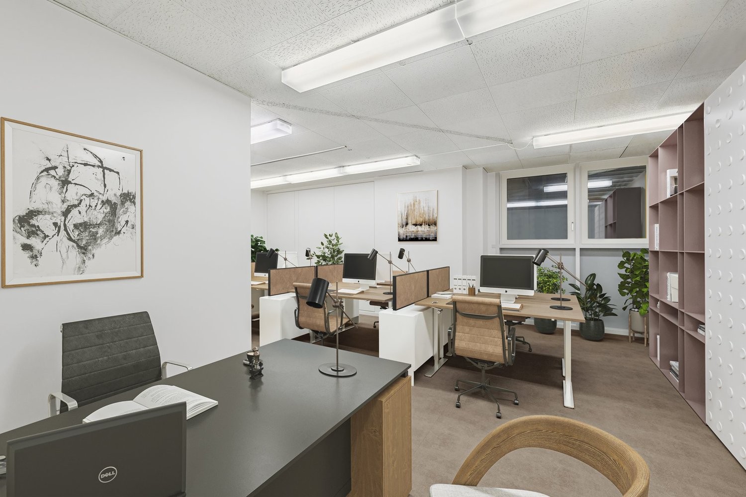 129m² office