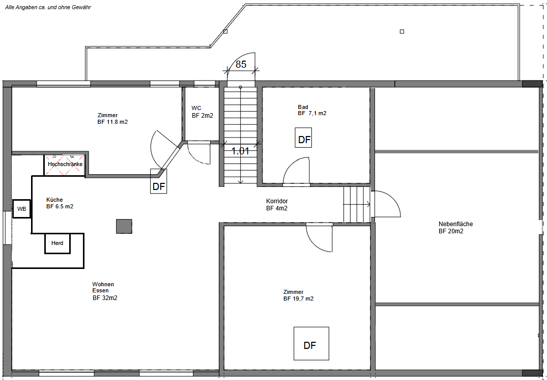 Appartamento di 3 ½ locali