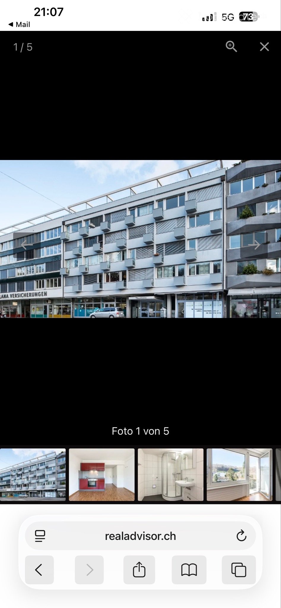 1 room apartment