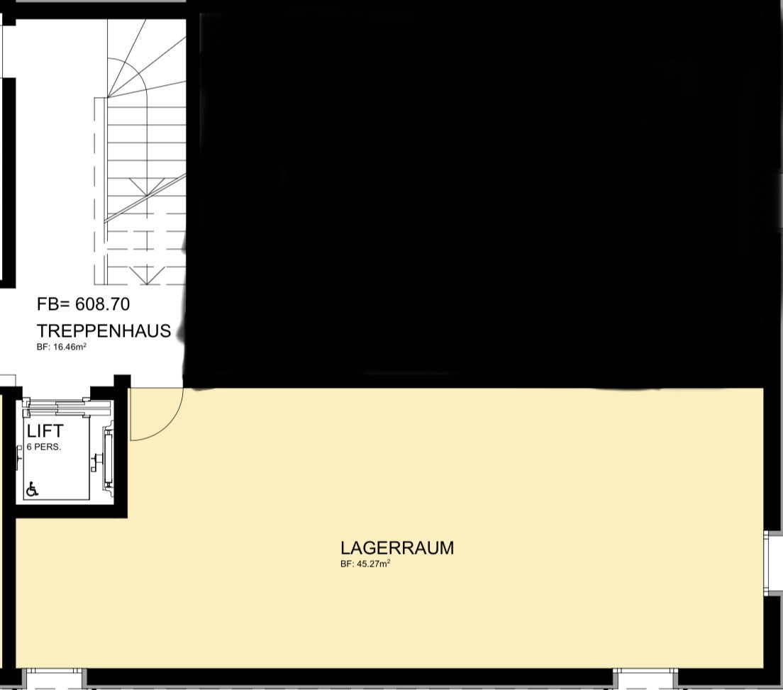 45m² commerciale