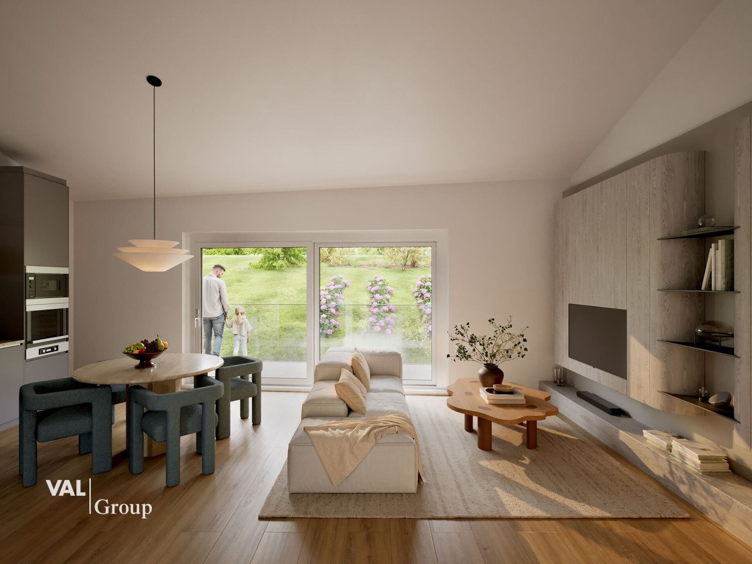 1 ½ rooms apartment