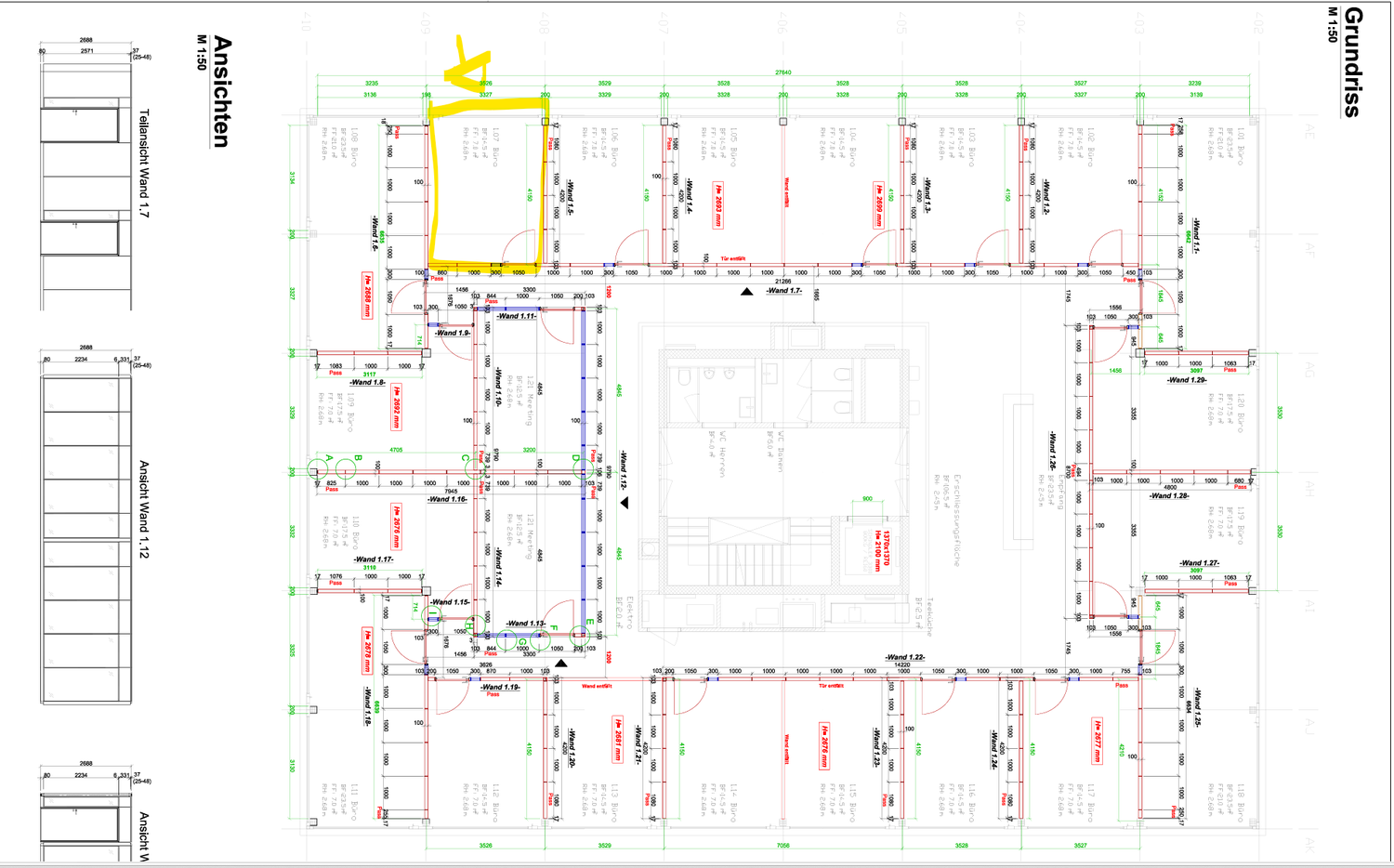 ufficio 14-14m²