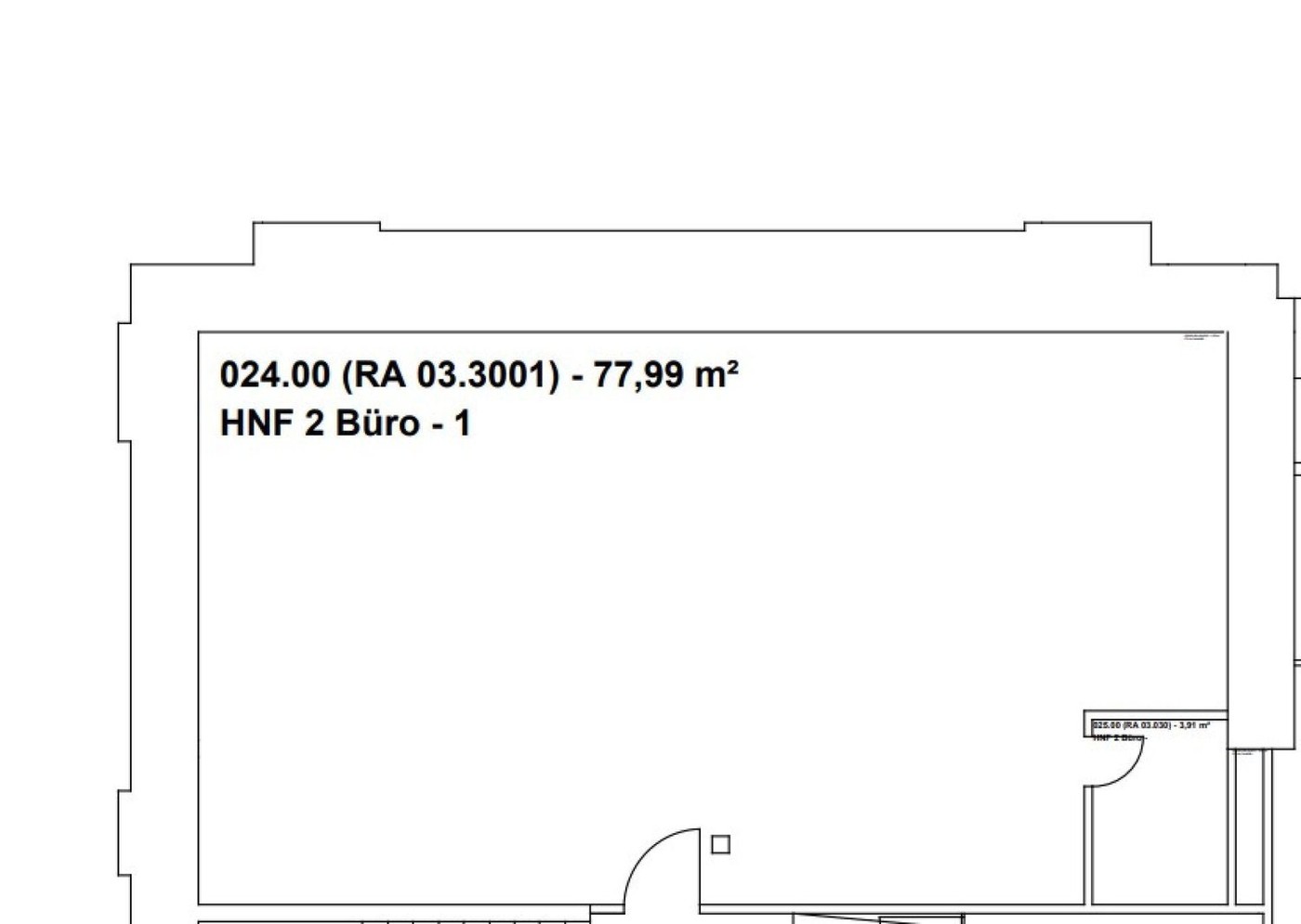 78m² Lager-/Abstellraum
