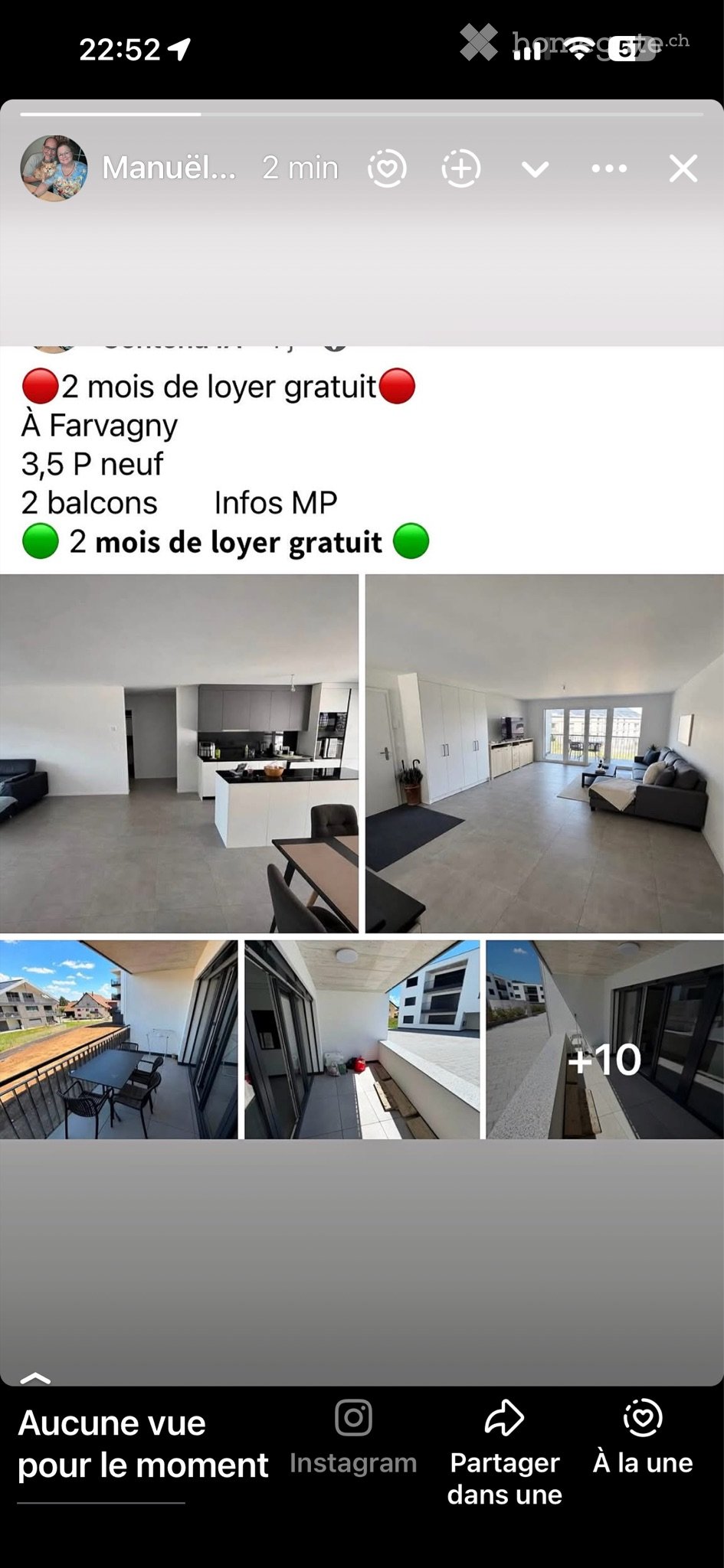 3 rooms apartment