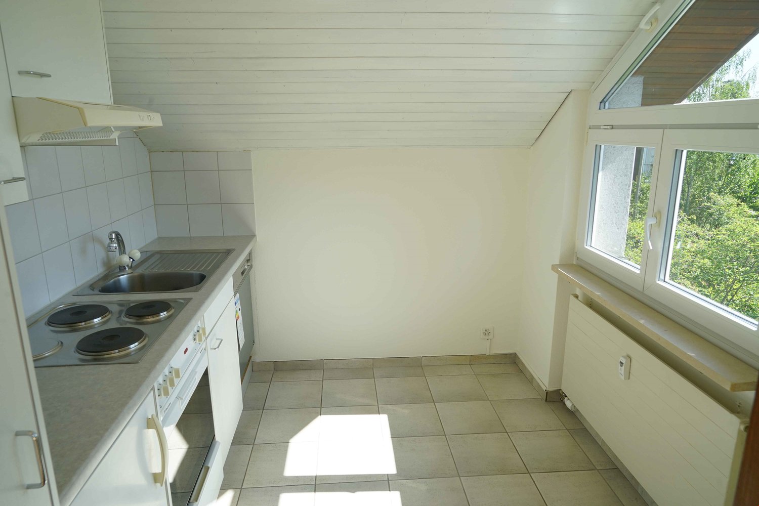 1 ½ rooms roof flat