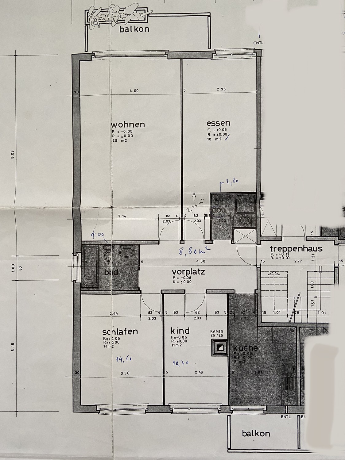 4 rooms apartment